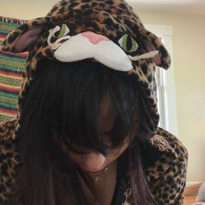 Leopard onesie